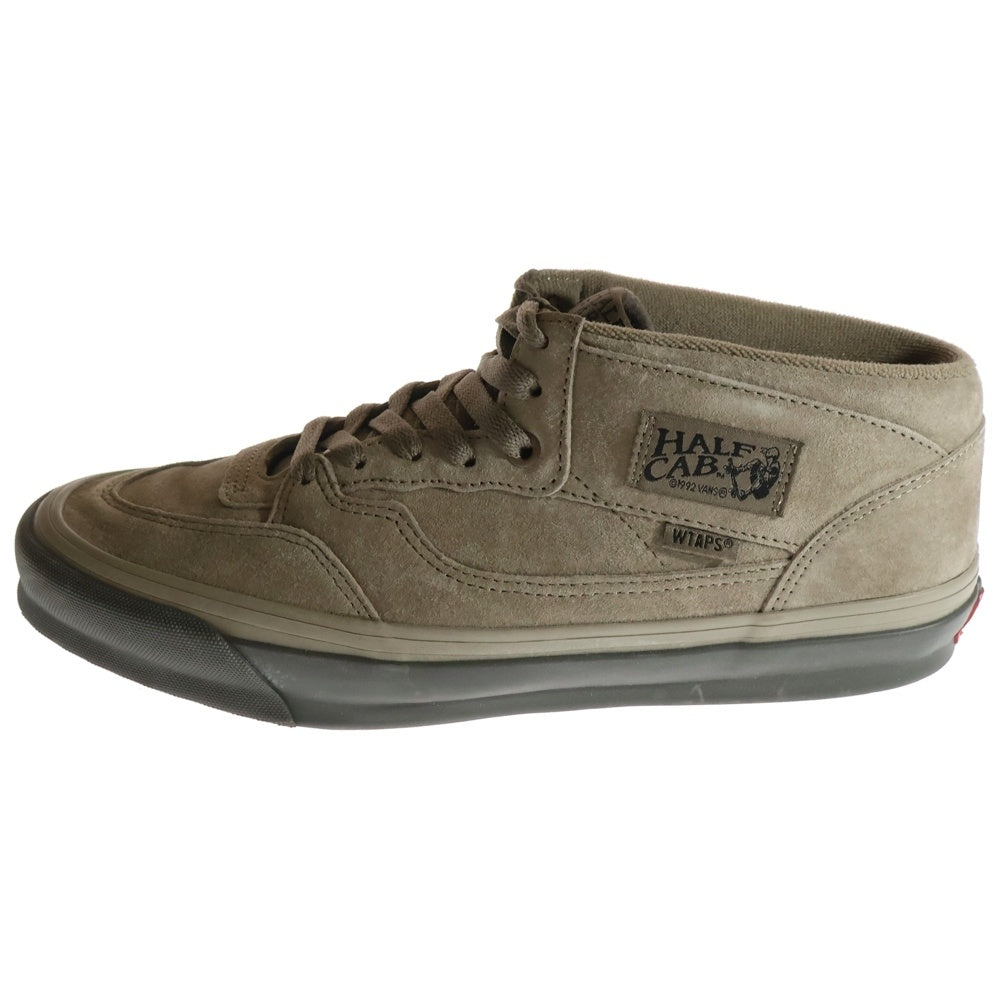 VANS(ヴァンズ) ×WTAPS HALF CAB LX VN0A3DP6BMD1 ダブルタップス ハーフ キャブ ローカットスニーカー グレー US10/28.0cm