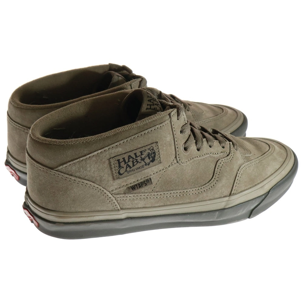 VANS(ヴァンズ) ×WTAPS HALF CAB LX VN0A3DP6BMD1 ダブルタップス ハーフ キャブ ローカットスニーカー グレー US10/28.0cm