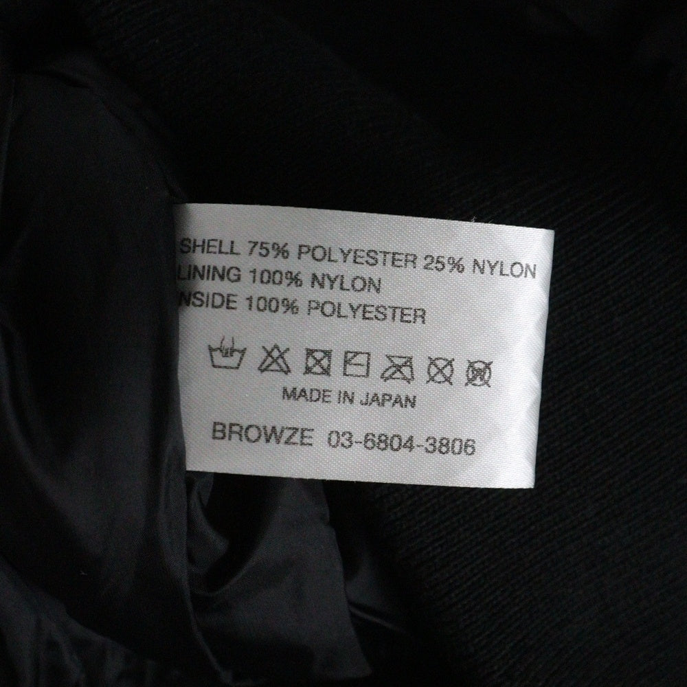 ENNOY(エンノイ) 24AW ELECTRIC PUFFER JACKET AW24BRENJK05LP エレクトリックパファージャケット ブラック