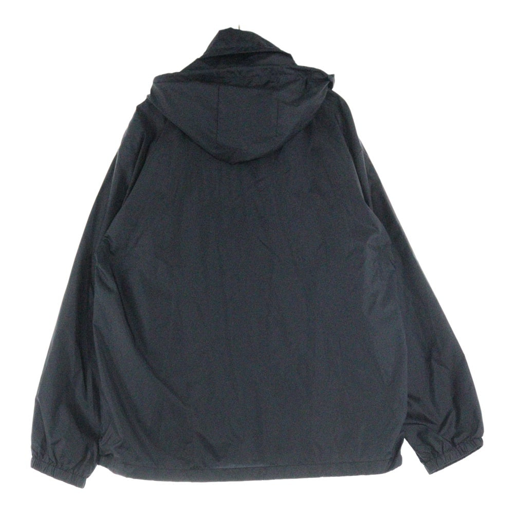 ENNOY(エンノイ) 22SS PACKABLE NYLON JACKET SS22BRENJK01 ナイロン ジップアップジャケット フーディ ブラック