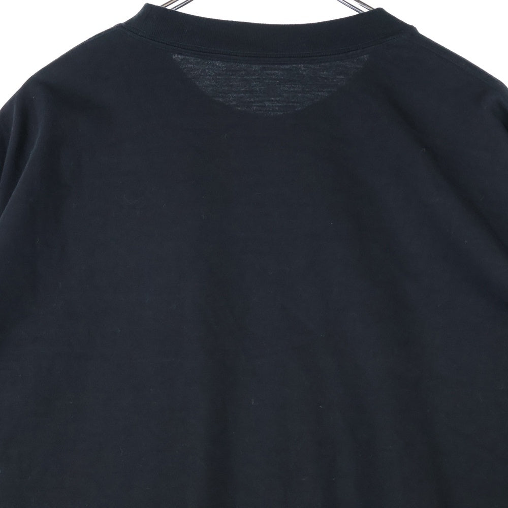 ENNOY(エンノイ) 23SS Long Sleeve Hem Rib Tee SS23BRENCT06NTL ヘムリブ長袖Tシャツ カットソー ブラック