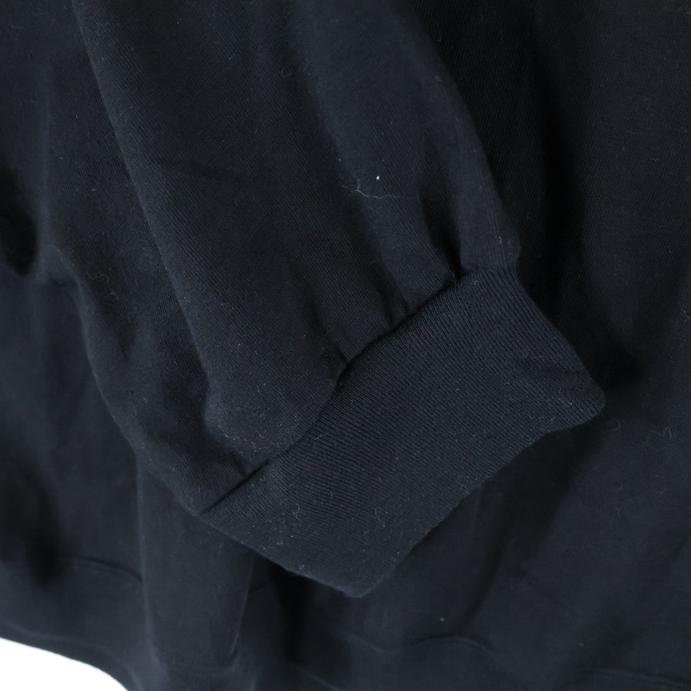 ENNOY(エンノイ) 23SS Long Sleeve Hem Rib Tee SS23BRENCT06NTL ヘムリブ長袖Tシャツ カットソー ブラック