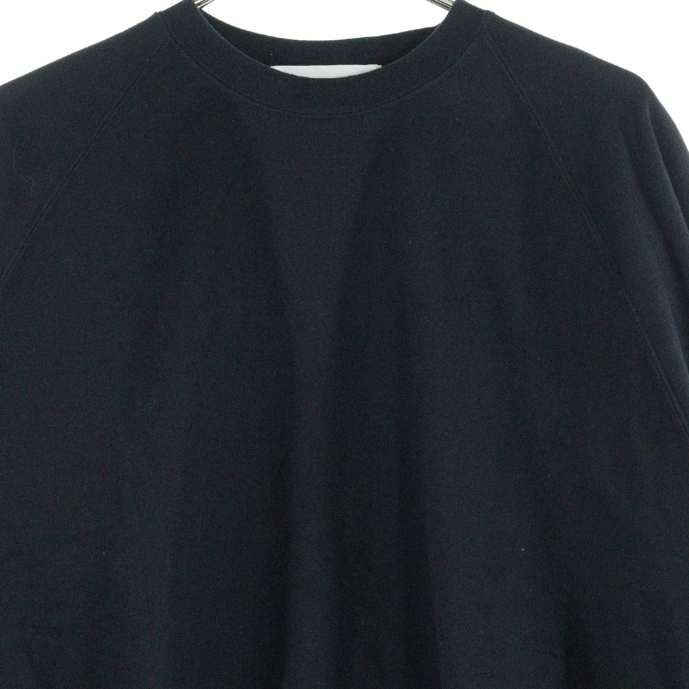 everyone(エブリワン) Cotton Crew Neck T-Shirt EV24-CS26 クルーネック 長袖Tシャツ カットソー ブラック