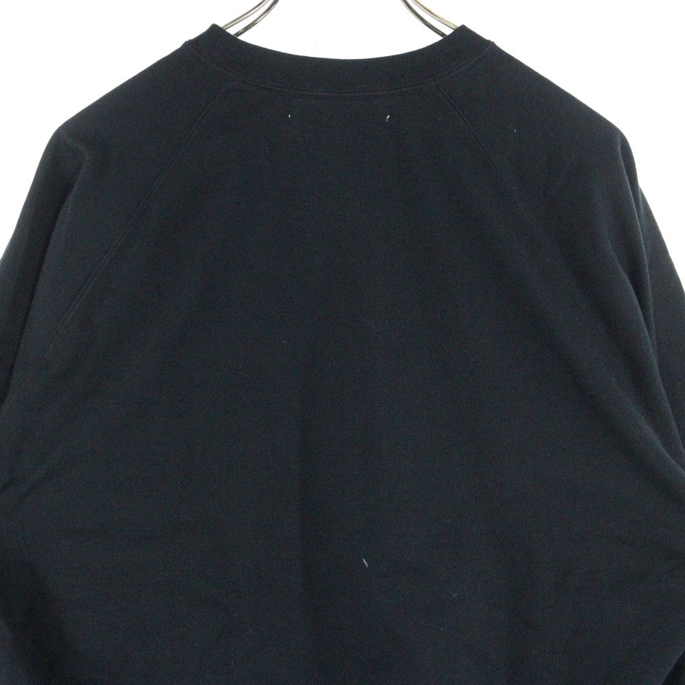 everyone(エブリワン) Cotton Crew Neck T-Shirt EV24-CS26 クルーネック 長袖Tシャツ カットソー ブラック