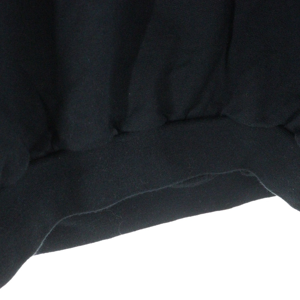 everyone(エブリワン) Cotton Crew Neck T-Shirt EV24-CS26 クルーネック 長袖Tシャツ カットソー ブラック
