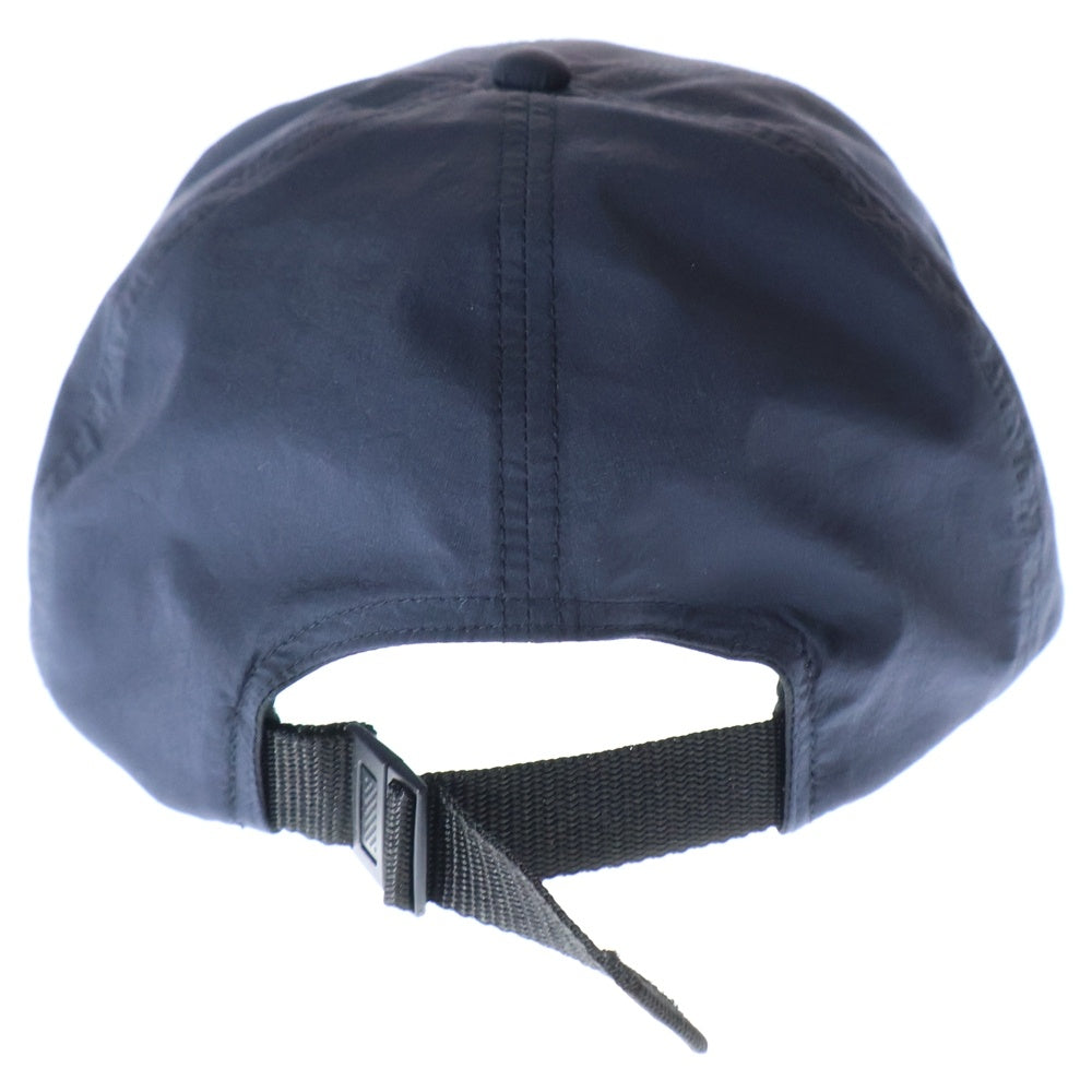 SEE SEE(シーシー) ロゴ刺繍 ナイロン ベースボールキャップ 帽子 ネイビー