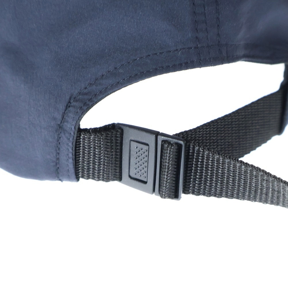 SEE SEE(シーシー) ロゴ刺繍 ナイロン ベースボールキャップ 帽子 ネイビー