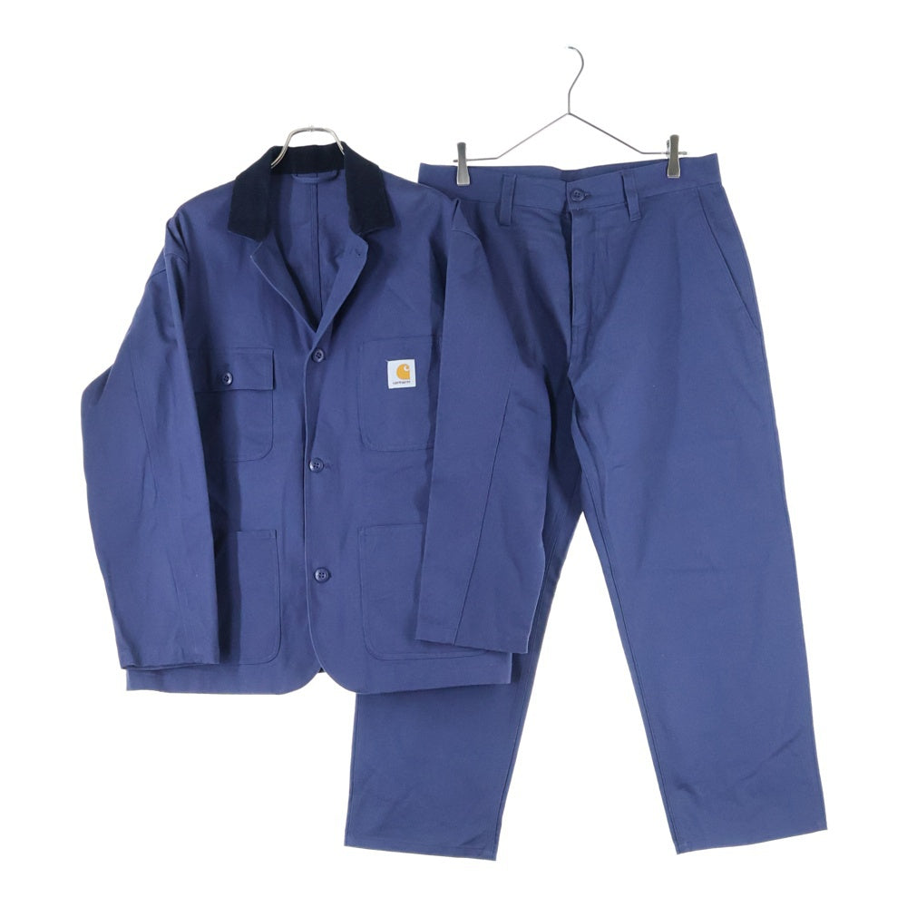 Carhartt WIP(カーハート ダブリューアイピー) 22AW ×Kunichi Nomura Tripster 野村訓市 トリップスター セットアップ カジュアルスーツ カバーオール ジャケット パンツ ネイビー
