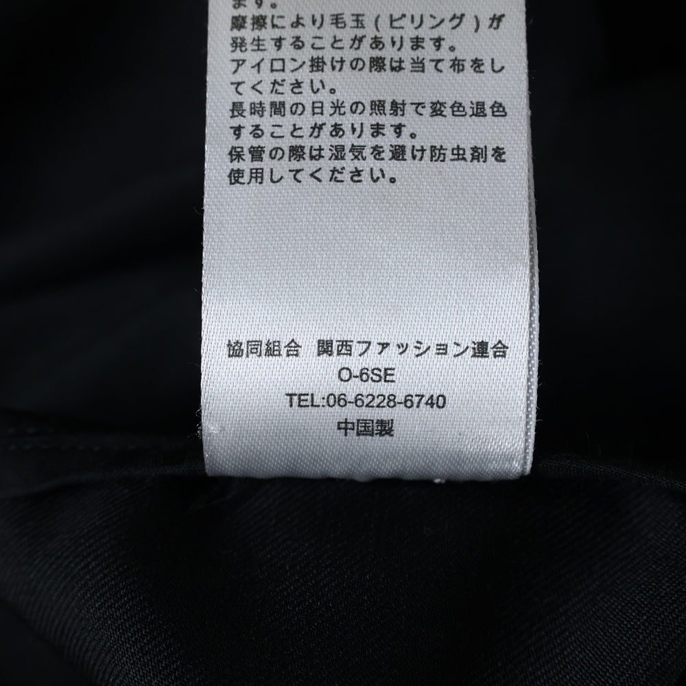Dickies(ディッキーズ) 23SS ×TRIPSTER トリップスター ウール混 セットアップスーツ テーラードジャケット スラックスパンツ ブラック 231M10BM01