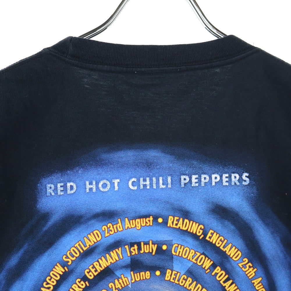 VINTAGE(ヴィンテージ) 00s RED HOT CHILI PEPPERS STADIUM ARCADIUM 2007 レッドホットチリペッパーズ 半袖Tシャツ カットソー ブラック