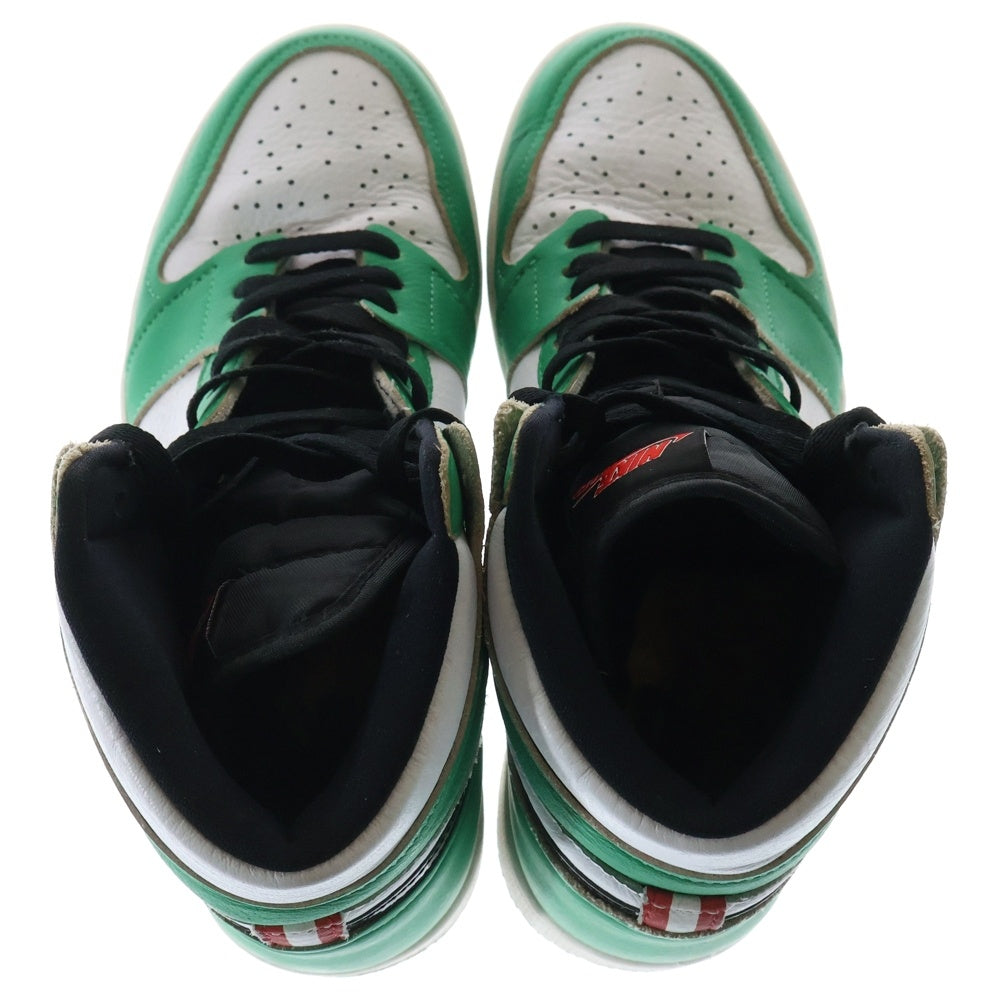 NIKE(ナイキ) WMNS AIR JORDAN 1 HIGH OG LUCKY GREEN DB4612-300 ウィメンズ エアジョーダン1 ラッキーグリーン ハイカットスニーカー ホワイト/グリーン US10/27cm