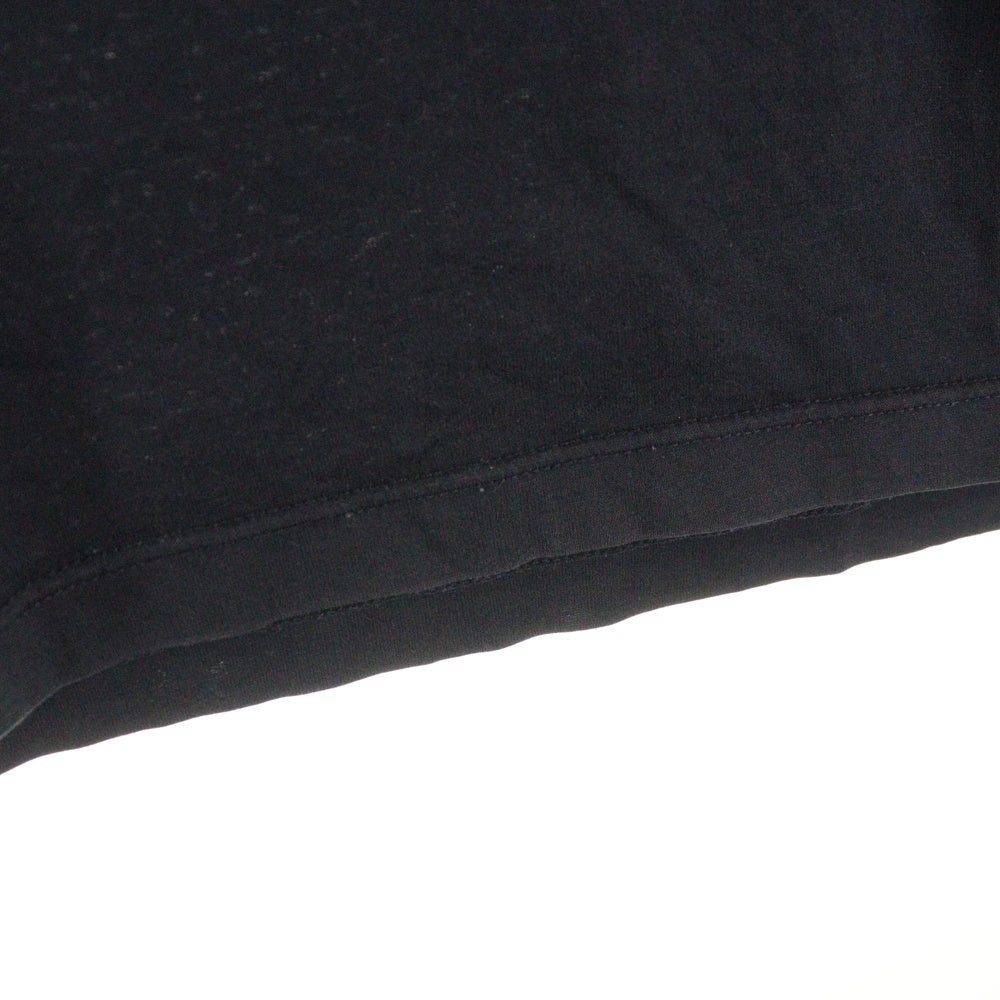 MONCLER(モンクレール) 19AW MAGLIA T-SHIRT フロントロゴ刺繍パッチ クルーネック 半袖Tシャツ カットソー ネイビー E20918032500 8390Y