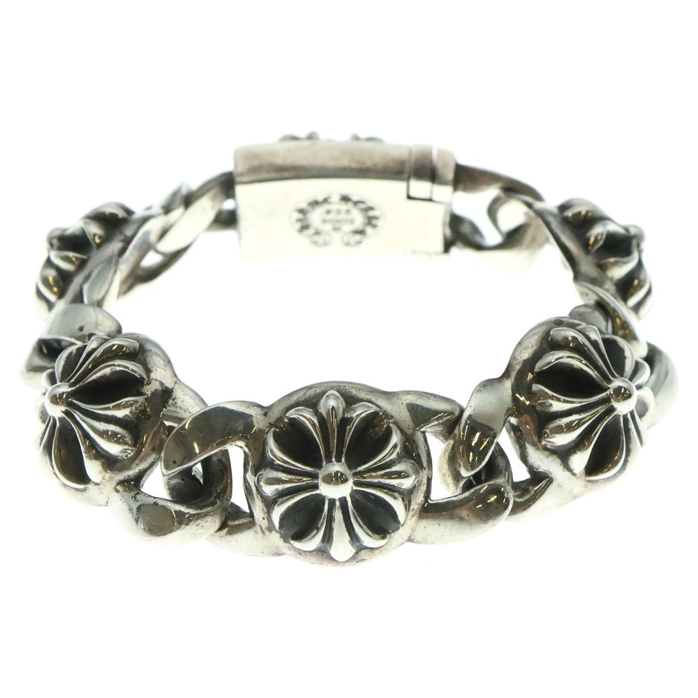 CHROME HEARTS(クロムハーツ) CROSS LINK 5LINK クロスリンク ブレスレット アクセサリー シルバー BCA141