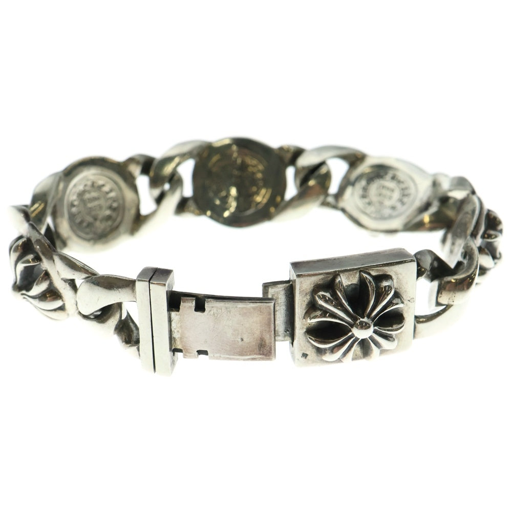 CHROME HEARTS(クロムハーツ) CROSS LINK 5LINK クロスリンク ブレスレット アクセサリー シルバー BCA141