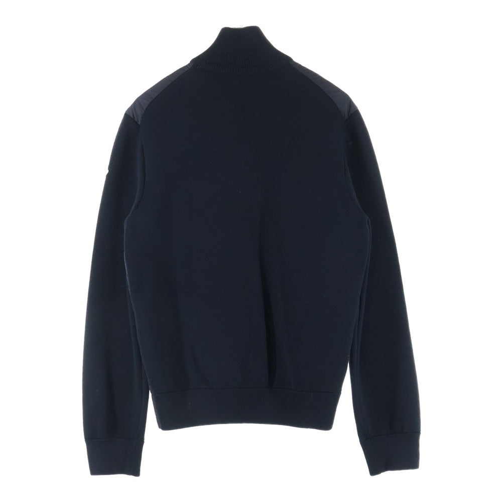 MONCLER(モンクレール) CARDIGAN TRICOT F20919B50700 ニット切替 カーディガン ダウンジャケット ブラック