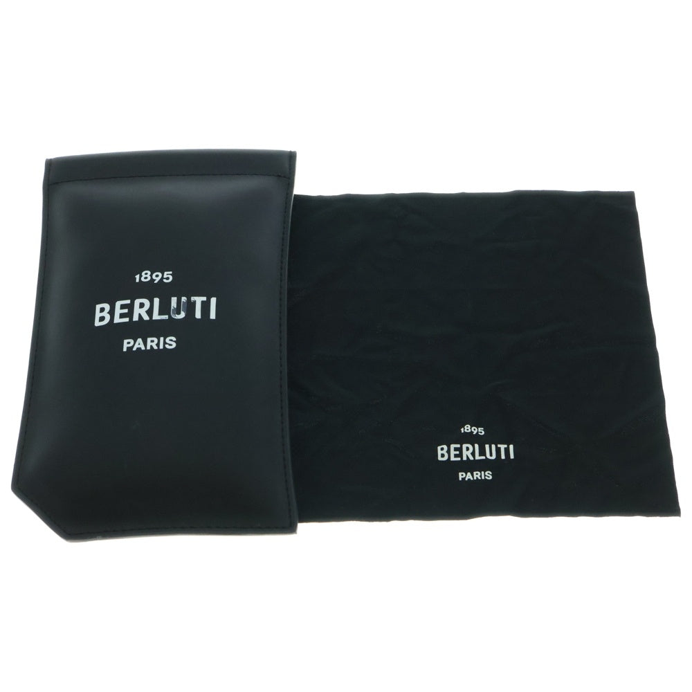 Berluti(ベルルッティ) ウェリントン サングラス アイウェア 眼鏡 ブラウン BL40001U