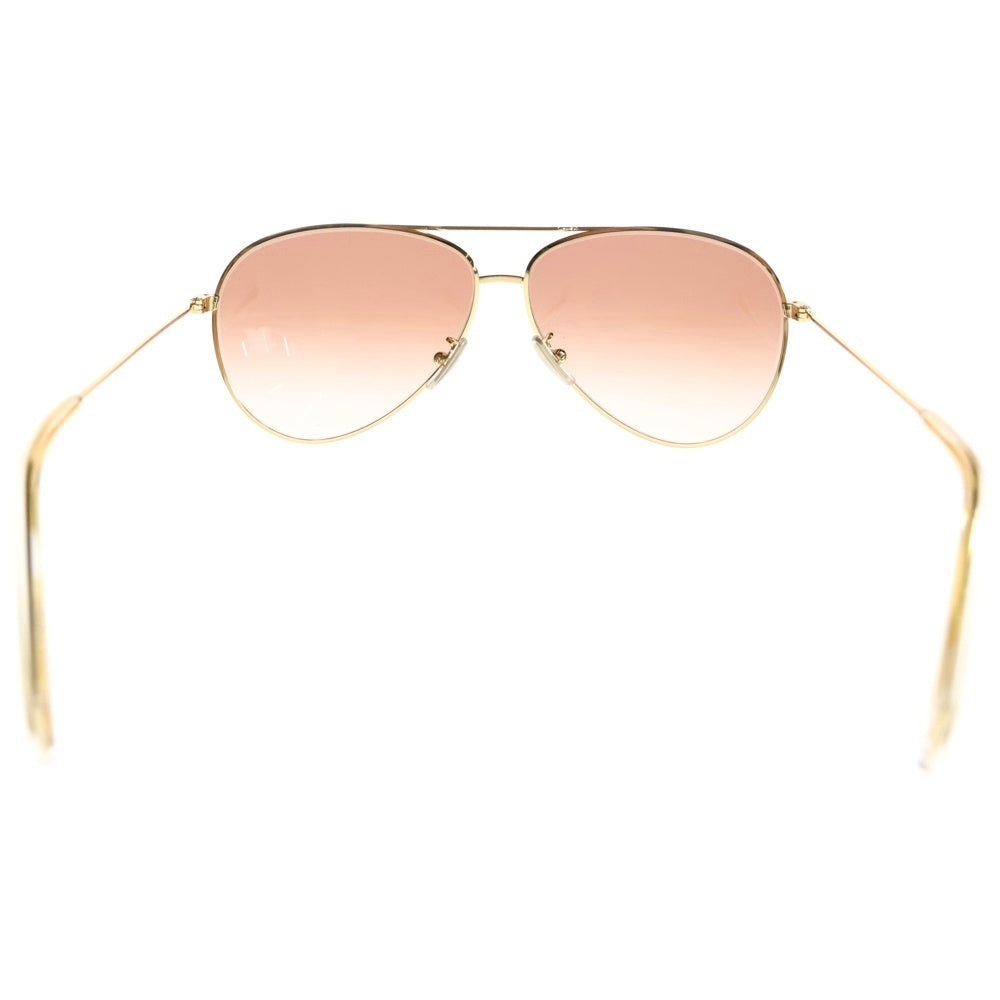 CELINE(セリーヌ) metal frame 02 メタルフレーム ティアドロップ サングラス ミネラルグラスレンズ ゴールド/ブラウン CL400620