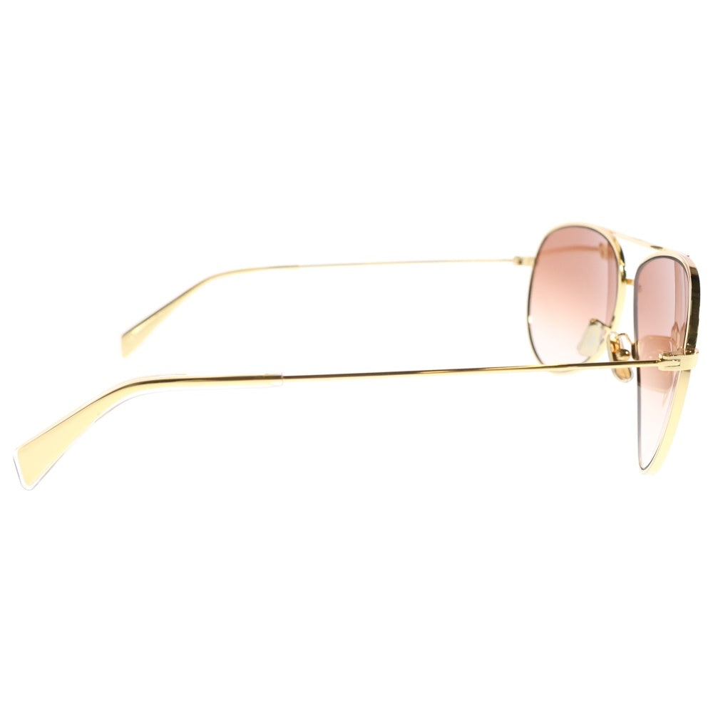 CELINE(セリーヌ) metal frame 02 メタルフレーム ティアドロップ サングラス ミネラルグラスレンズ ゴールド/ブラウン CL400620