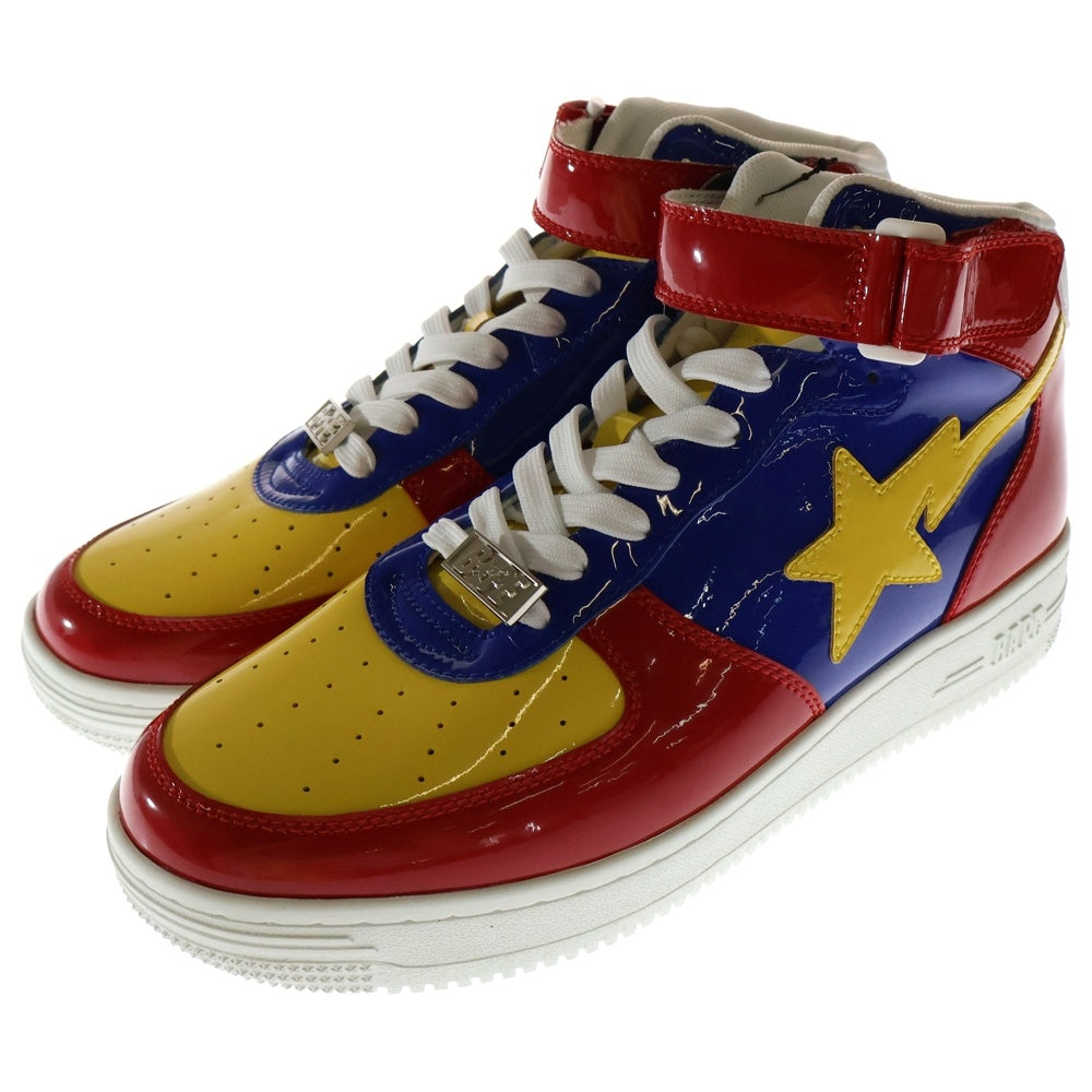 A BATHING APE(アベイシングエイプ) BAPESTA MID M2 ローカットスニーカー マルチカラー 605384854