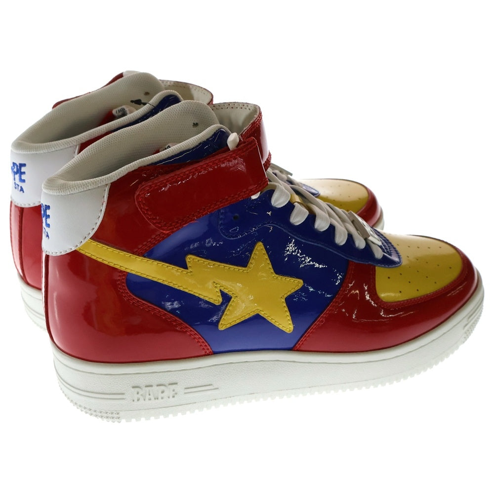 A BATHING APE(アベイシングエイプ) BAPESTA MID M2 ローカットスニーカー マルチカラー 605384854