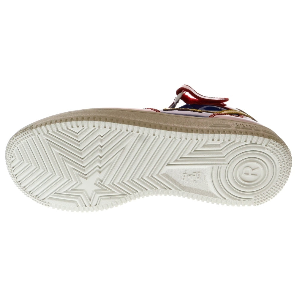A BATHING APE(アベイシングエイプ) BAPESTA MID M2 ローカットスニーカー マルチカラー 605384854