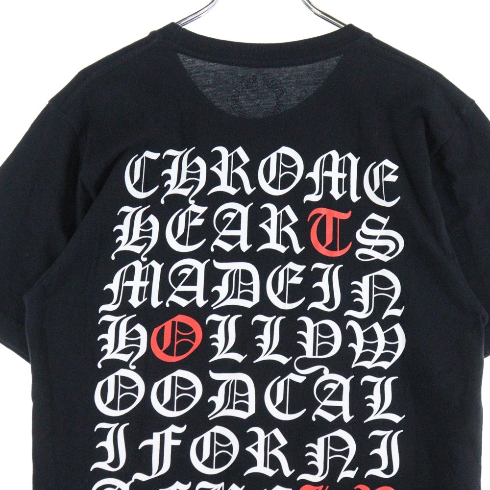 CHROME HEARTS(クロムハーツ) Made In Hollywood Tokyo Logo Tee メイドインハリウッド 東京ロゴ半袖Tシャツ ブラック