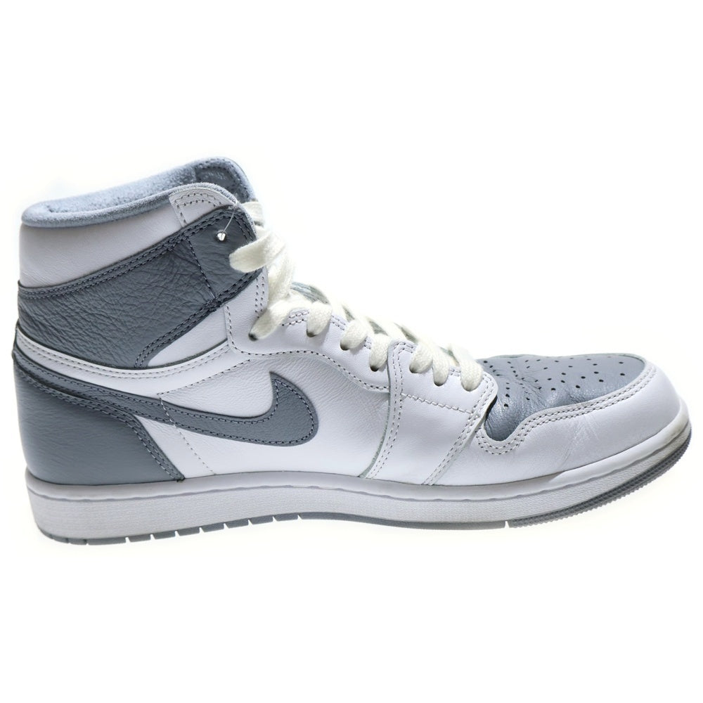 NIKE(ナイキ) AIR JORDAN 1 HIGH OG Stealth 555088-037 エアジョーダン1 ハイカットスニーカー US10.5/28.5cm グレー