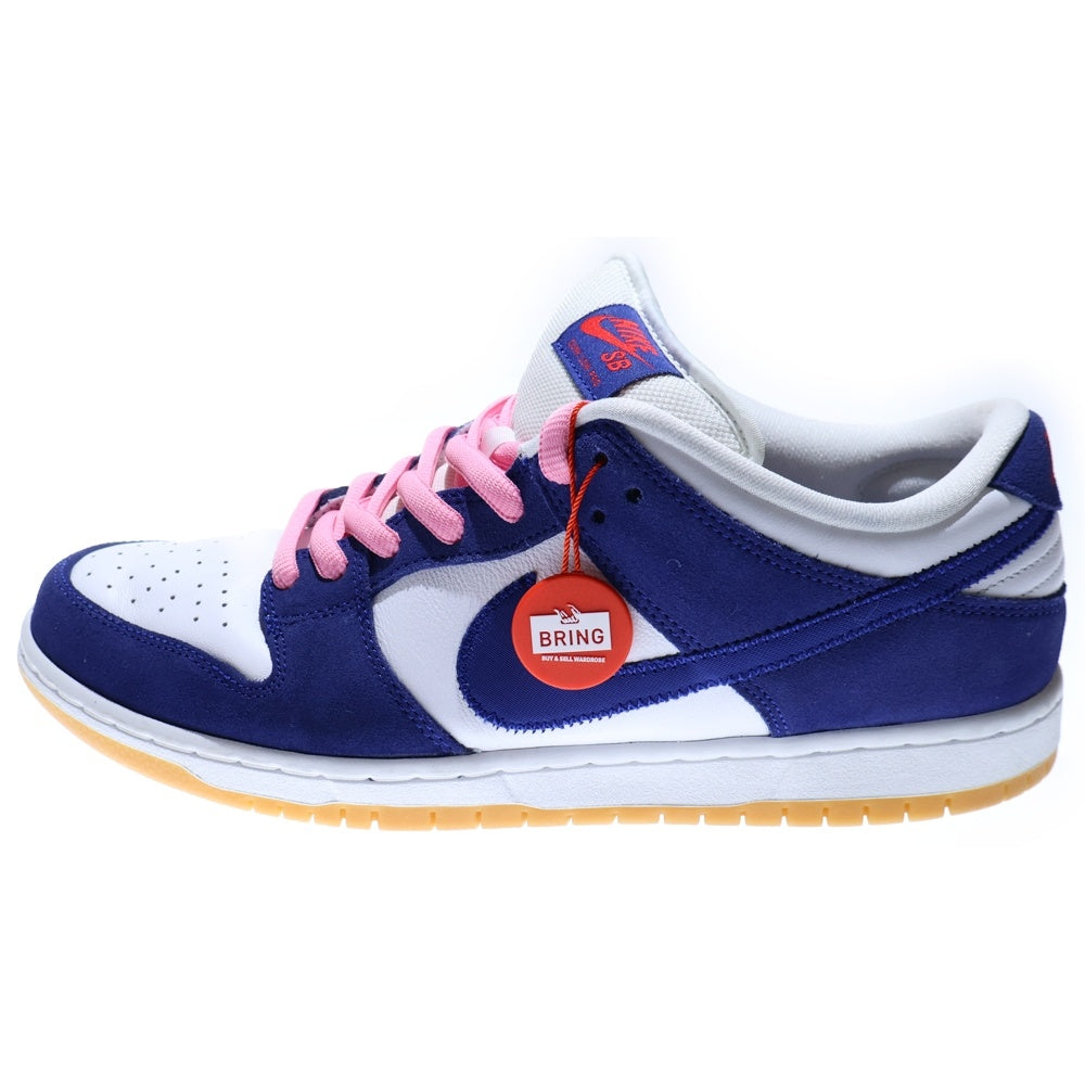 NIKE SB(ナイキエスビー) DUNK LOW PRO PRM LOS ANGELES DODGERS DO9395-400 ダンク プロ ロサンゼルスドジャーズ ローカットスニーカー ホワイト/ブルー US11/29.0cm