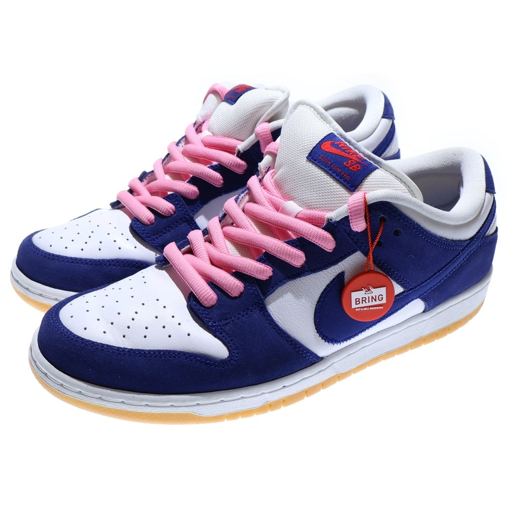 NIKE SB(ナイキエスビー) DUNK LOW PRO PRM LOS ANGELES DODGERS DO9395-400 ダンク プロ ロサンゼルスドジャーズ ローカットスニーカー ホワイト/ブルー US11/29.0cm