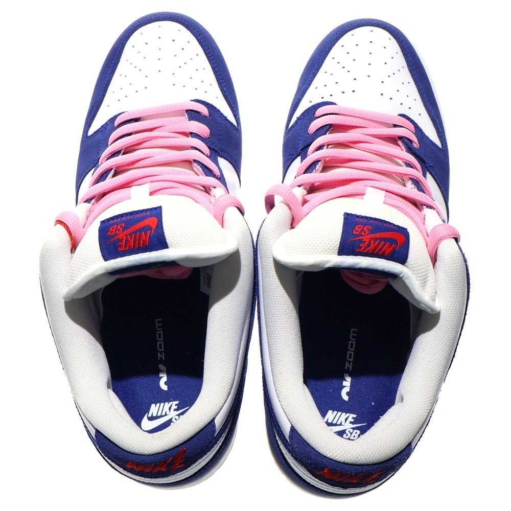 NIKE SB(ナイキエスビー) DUNK LOW PRO PRM LOS ANGELES DODGERS DO9395-400 ダンク プロ ロサンゼルスドジャーズ ローカットスニーカー ホワイト/ブルー US11/29.0cm