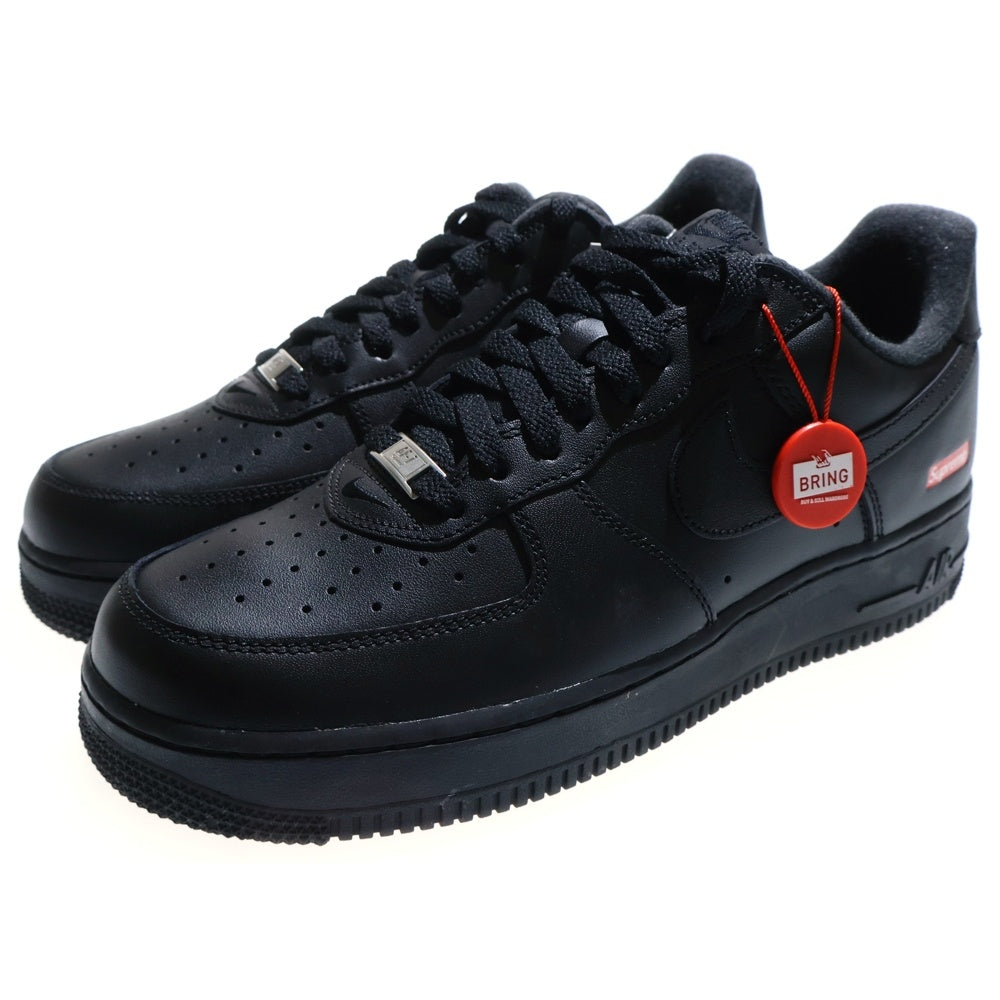 NIKE(ナイキ) ×SUPREME AIR FORCE 1 LOW CU9225-001 エアフォース1 ローカットスニーカー ブラック US9/27.0cm