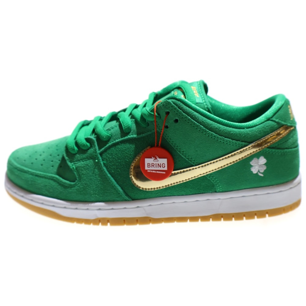 NIKE SB(ナイキエスビー) DUNK LOW PRO St. Patrick's Day BQ6817-303 ダンク セントパトリックデー ローカットスニーカー グリーン US9/27.0cm