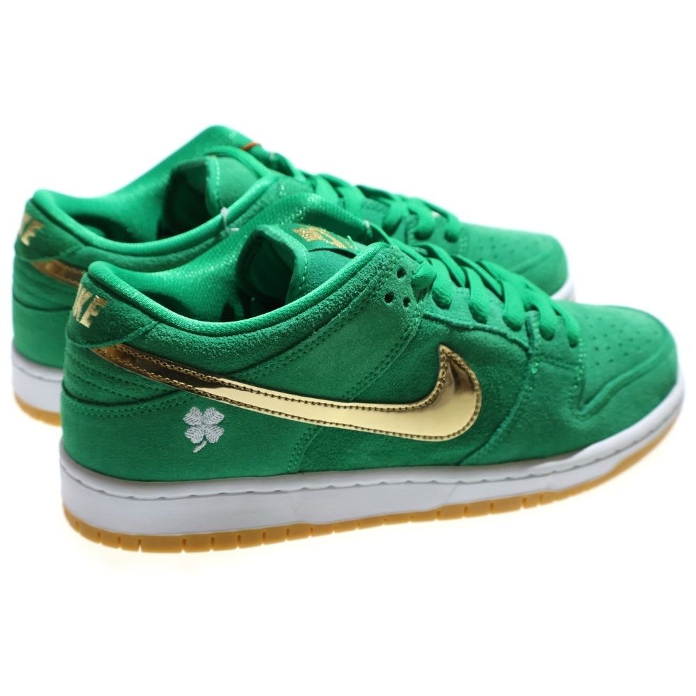 NIKE SB(ナイキエスビー) DUNK LOW PRO St. Patrick's Day BQ6817-303 ダンク セントパトリックデー ローカットスニーカー グリーン US9/27.0cm