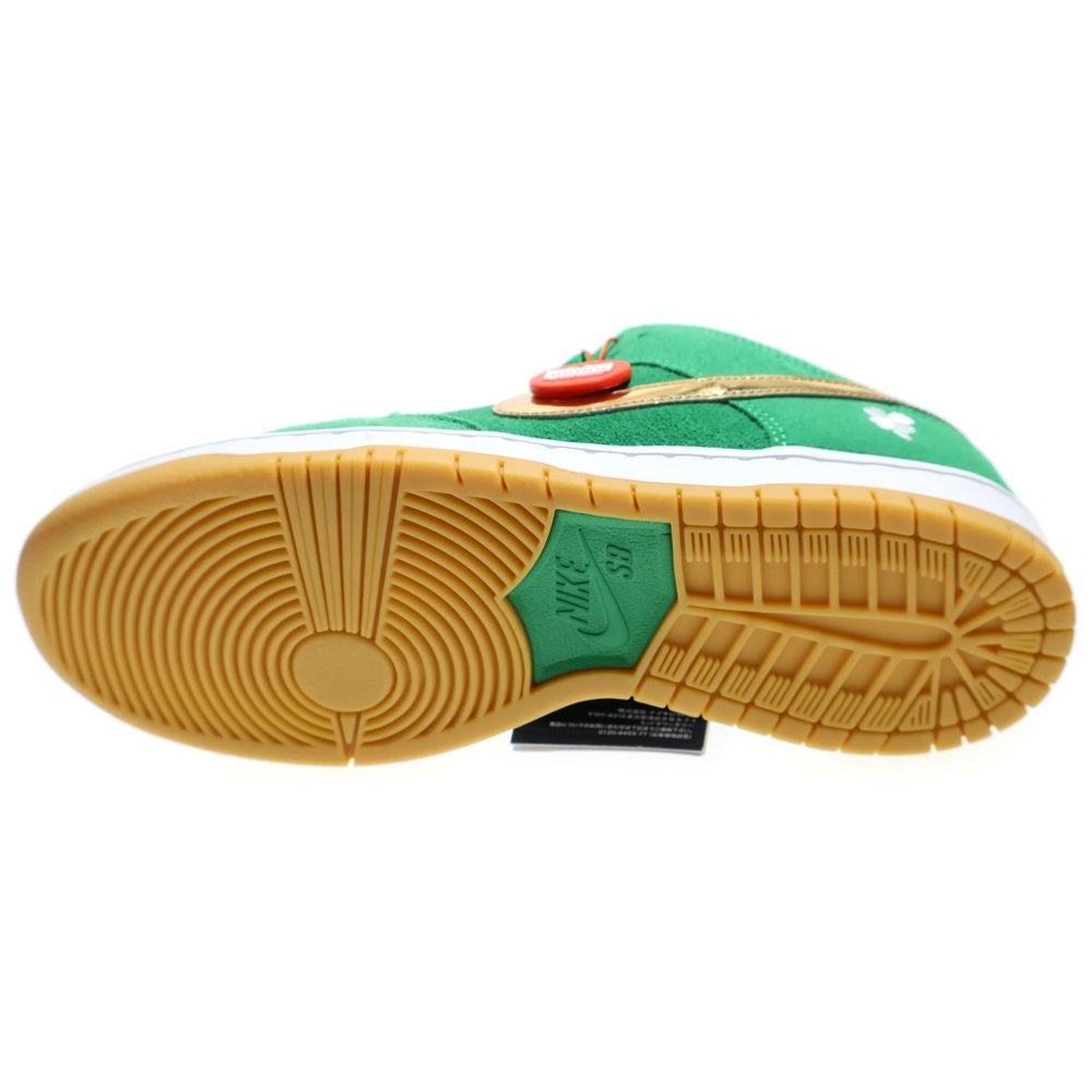 NIKE SB(ナイキエスビー) DUNK LOW PRO St. Patrick's Day BQ6817-303 ダンク セントパトリックデー ローカットスニーカー グリーン US9/27.0cm