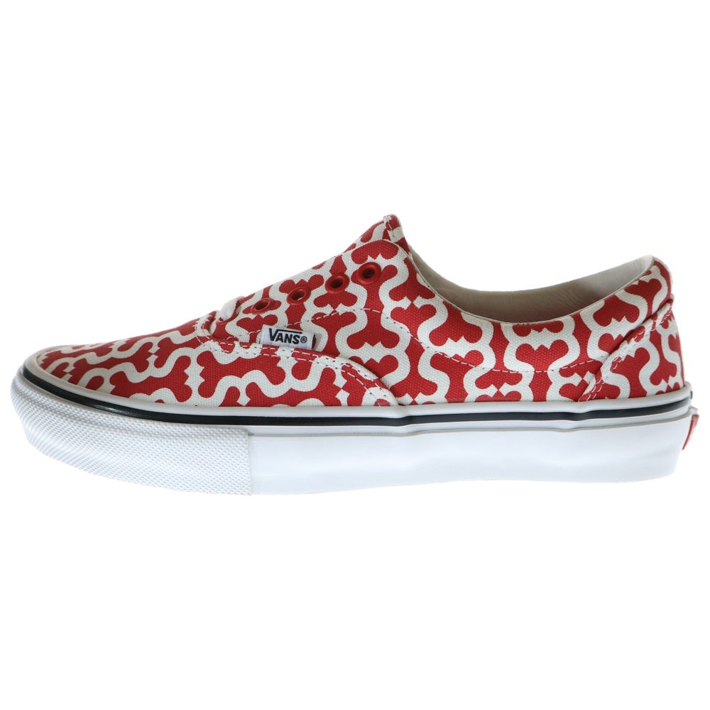 SUPREME(シュプリーム) ×VANS Skate Era Monogram S Logo バンズ スケート エラ モノグラムSロゴ ローカットスニーカー レッド US8.5/26.5cm