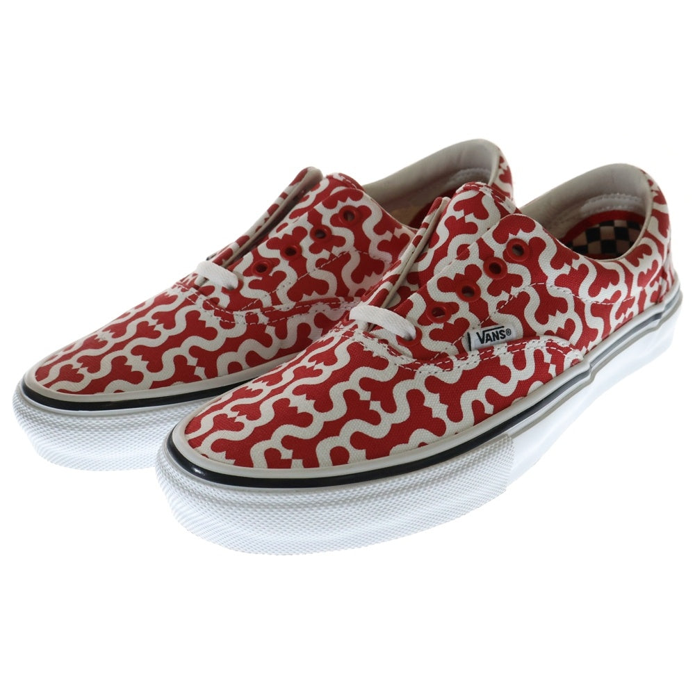 SUPREME(シュプリーム) ×VANS Skate Era Monogram S Logo バンズ スケート エラ モノグラムSロゴ ローカットスニーカー レッド US8.5/26.5cm