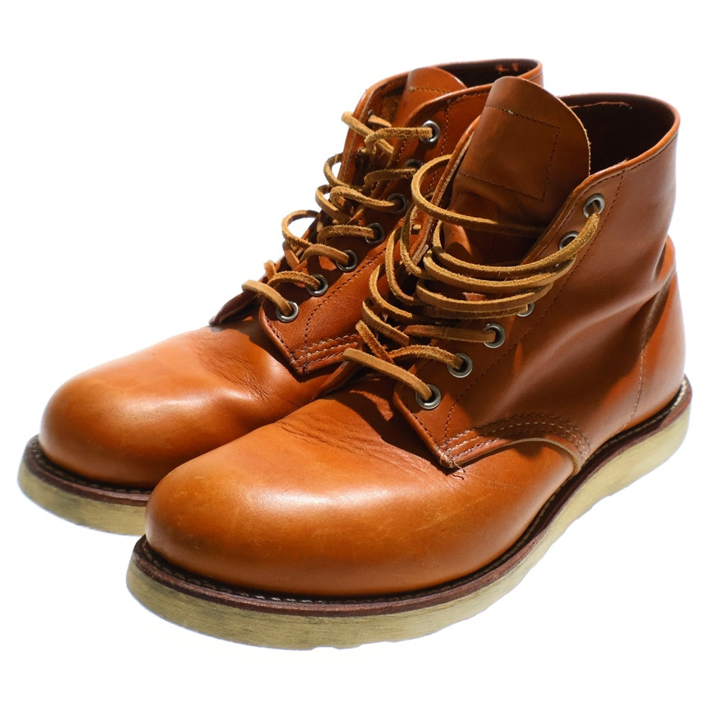RED WING(レッド ウイング) CLASSIC ROUND TOE 6INCH 9871 クラシックラウンドトゥ ブーツ ブラウン