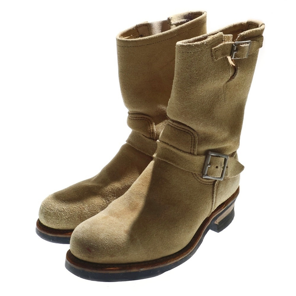 RED WING(レッド ウイング) ENGINEER BOOT 8268 エンジニアブーツ スエード ベージュ