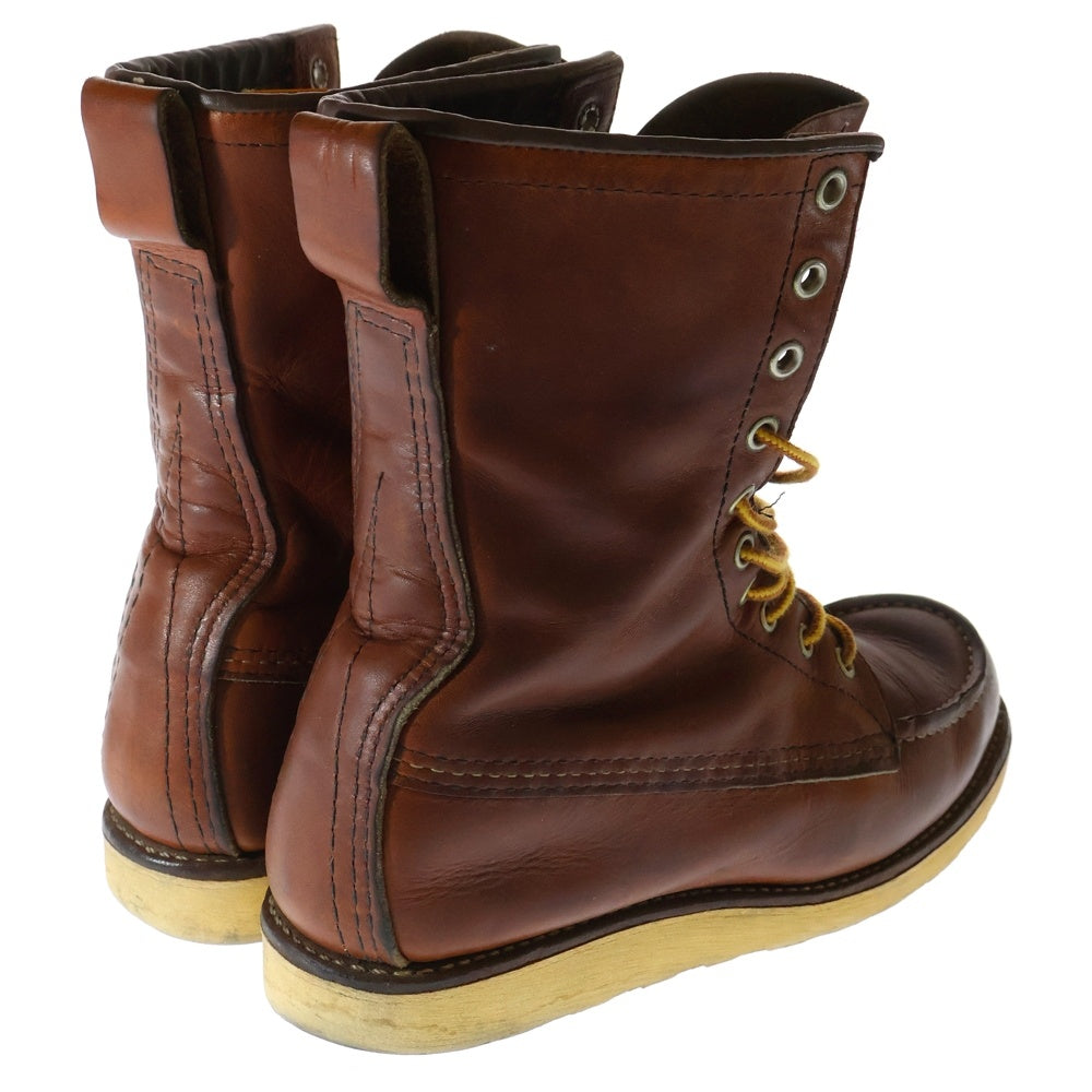 RED WING(レッド ウイング) 8-INCH CLASSIC MOC 877 羽根タグ 8インチ クラシックモック ブーツ ブラウン