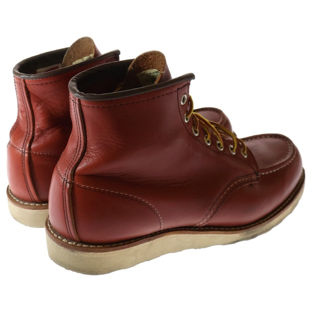RED WING(レッド ウイング) 6-inch Classic Moc 6インチクラシックモックブーツ 犬タグ復刻 レッドブラウン 08875-1