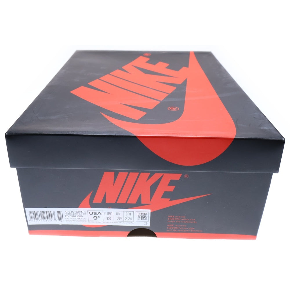 NIKE(ナイキ) AIR JORDAN 1 RETRO LOW OG EX DV0982-006 エアジョーダン1 ローカットスニーカー ブラック US9.5/27.5cm