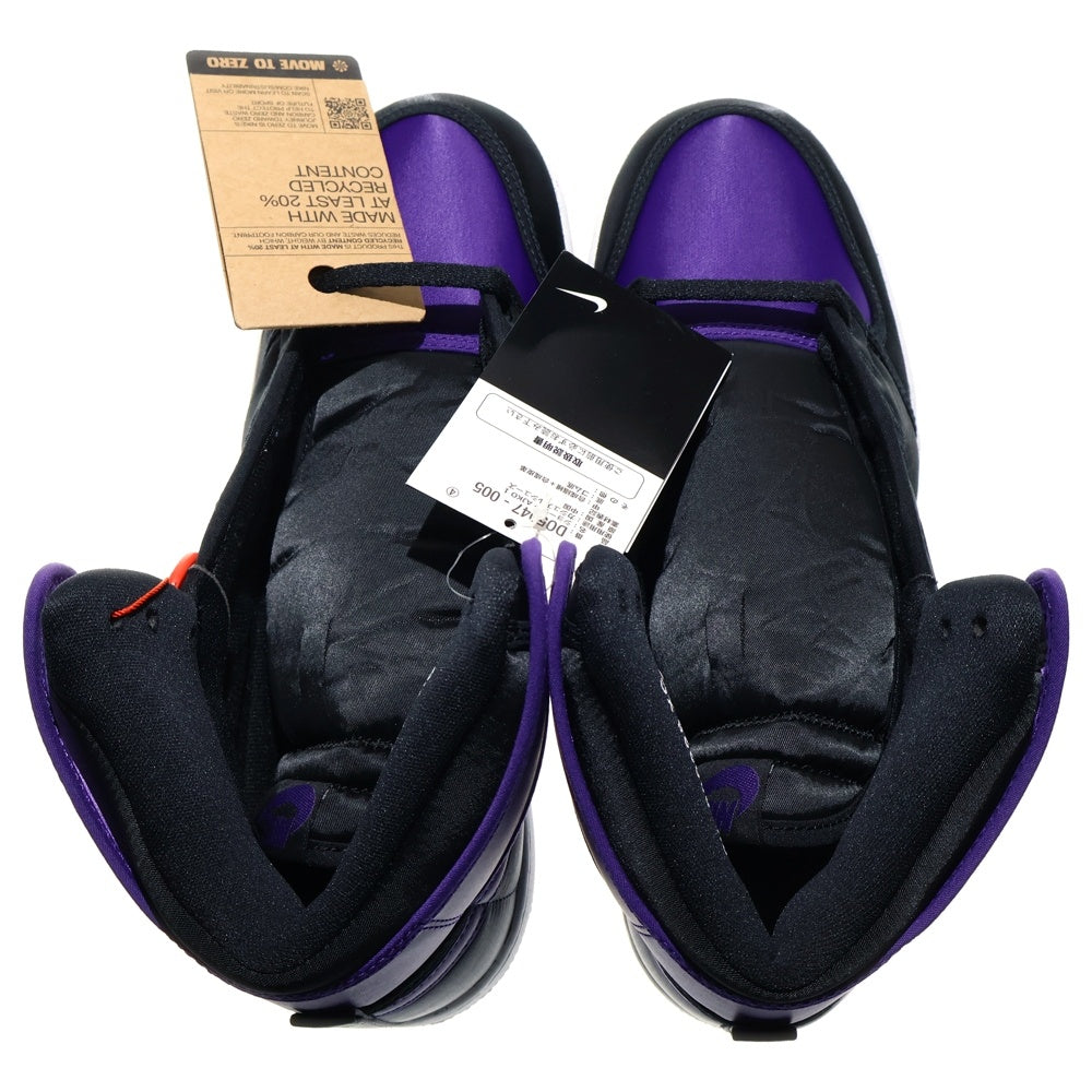 NIKE(ナイキ) AIR JORDAN 1 KO FIELD PURPLE DO5047-005 エアジョーダン1 フィールドパープル ハイカットスニーカー ブラック/パープル US9.5/27.5cm
