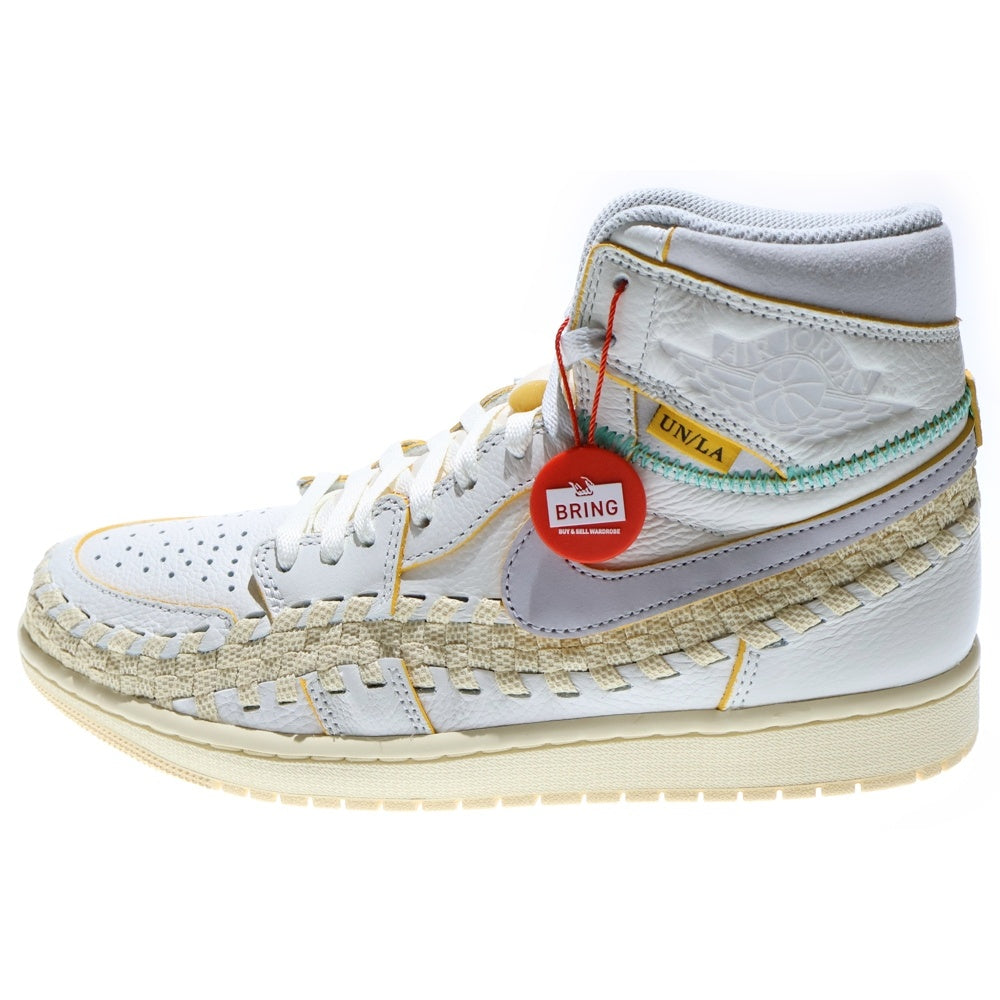 NIKE(ナイキ) ×UNION LA×BEPHIES BEAUTY SUPPLY AIR JORDAN 1 FD2565-100 ユニオン ビフィーズ ビューティ サプライ エアジョーダン 1 ハイカットスニーカー US9.5/27.5cm