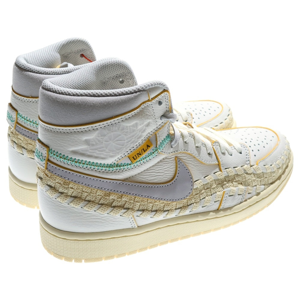 NIKE(ナイキ) ×UNION LA×BEPHIES BEAUTY SUPPLY AIR JORDAN 1 FD2565-100 ユニオン ビフィーズ ビューティ サプライ エアジョーダン 1 ハイカットスニーカー US9.5/27.5cm