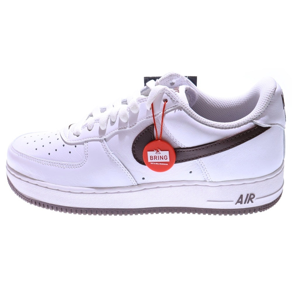 NIKE(ナイキ) AIR FORCE 1 LOW RETRO DM0576‐100 エアフォース 1 ロー レトロ ローカットスニーカー ホワイト/ブラウン US9.5/27.5cm