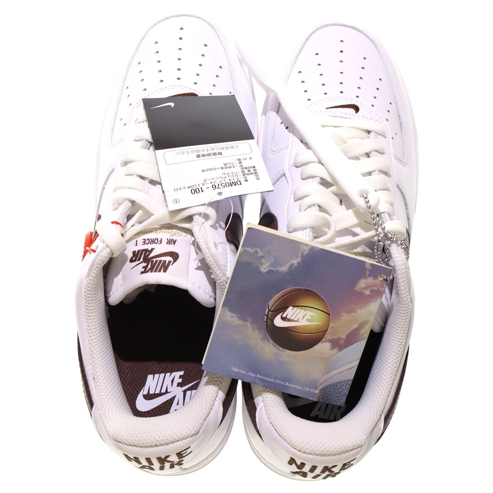 NIKE(ナイキ) AIR FORCE 1 LOW RETRO DM0576‐100 エアフォース 1 ロー レトロ ローカットスニーカー ホワイト/ブラウン US9.5/27.5cm
