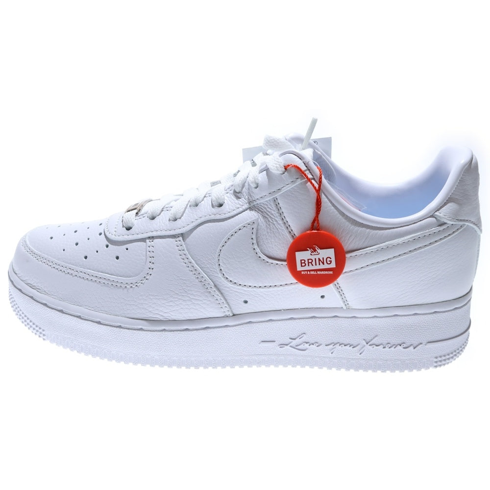NIKE(ナイキ) AIR FORCE 1 LOW SP DRAKE NOCTA CZ8065-100 ドレイク ノクタ エアフォース1 ロースペシャル ローカットスニーカー ホワイト US9.5/27.5cm