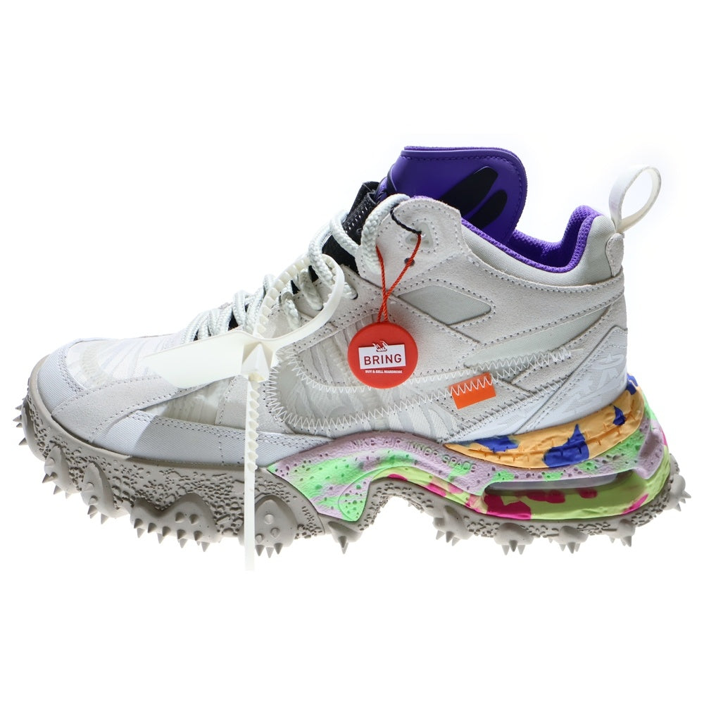 NIKE(ナイキ) ×OFF-WHITE AIR TERRA FORMA SUMMIT WHITE DQ1615-100 エア テラフォーマ ハイカットスニーカー ホワイト US9.5/27.5cm