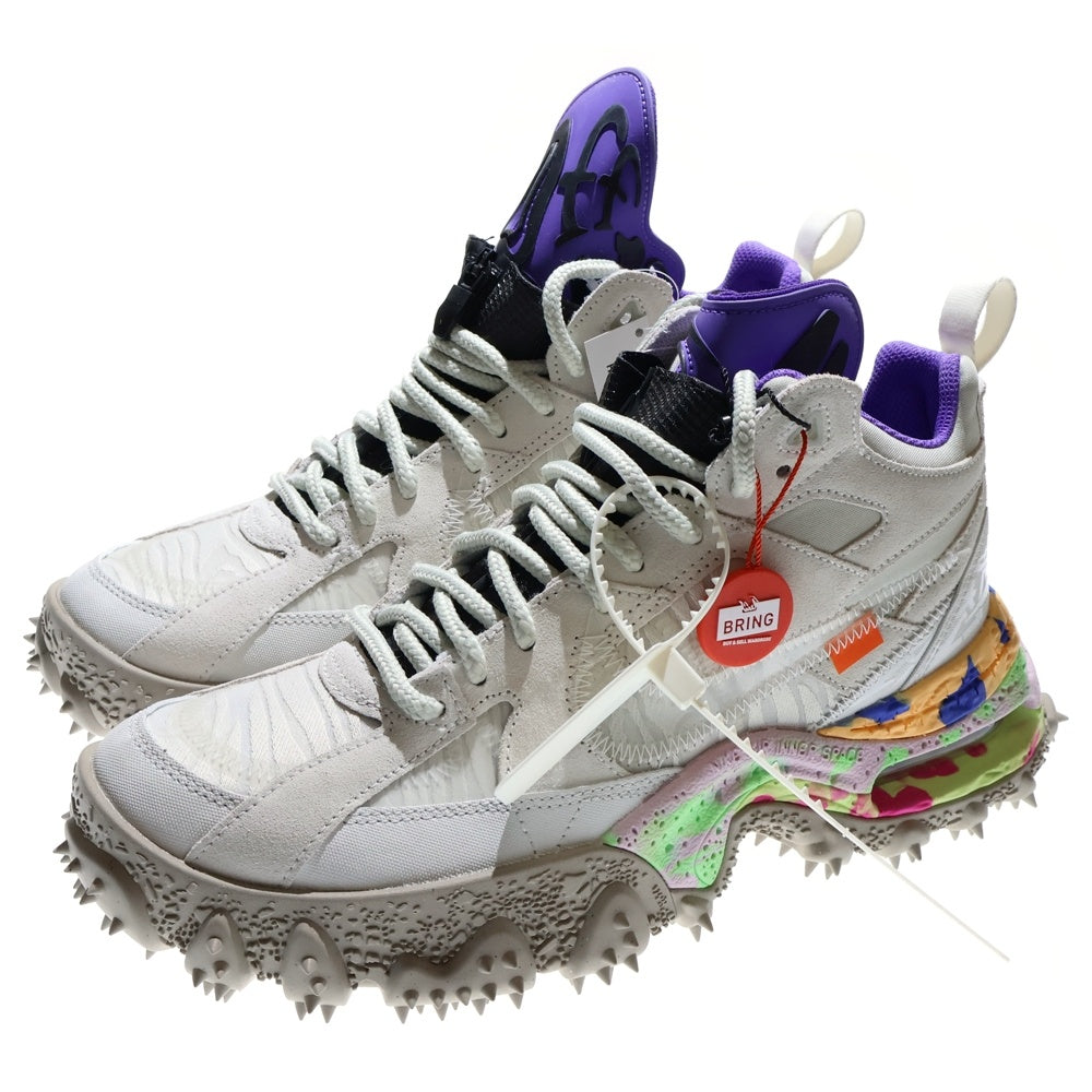 NIKE(ナイキ) ×OFF-WHITE AIR TERRA FORMA SUMMIT WHITE DQ1615-100 エア テラフォーマ ハイカットスニーカー ホワイト US9.5/27.5cm