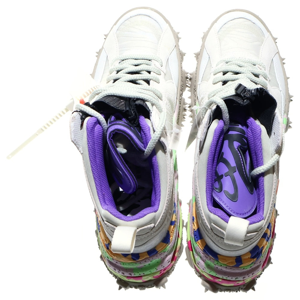 NIKE(ナイキ) ×OFF-WHITE AIR TERRA FORMA SUMMIT WHITE DQ1615-100 エア テラフォーマ ハイカットスニーカー ホワイト US9.5/27.5cm